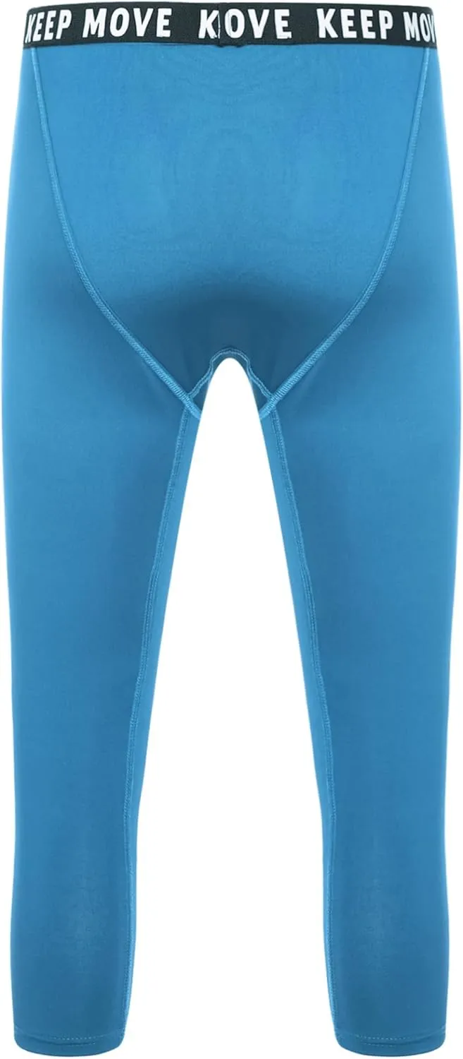 Mens Compression Pants Sports Leggings Running Tights Baselayer Underpants Athletic Activewear