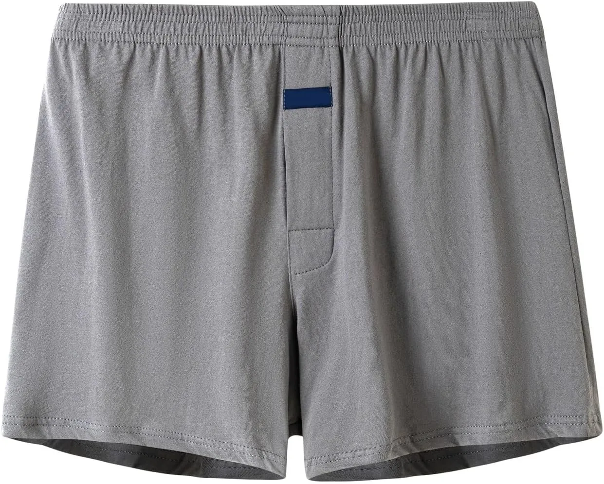 Men's Cotton Classics Boxer Breathable Mens Boxer, Loose Fit, Knit Boxer Lounge Stretch Short