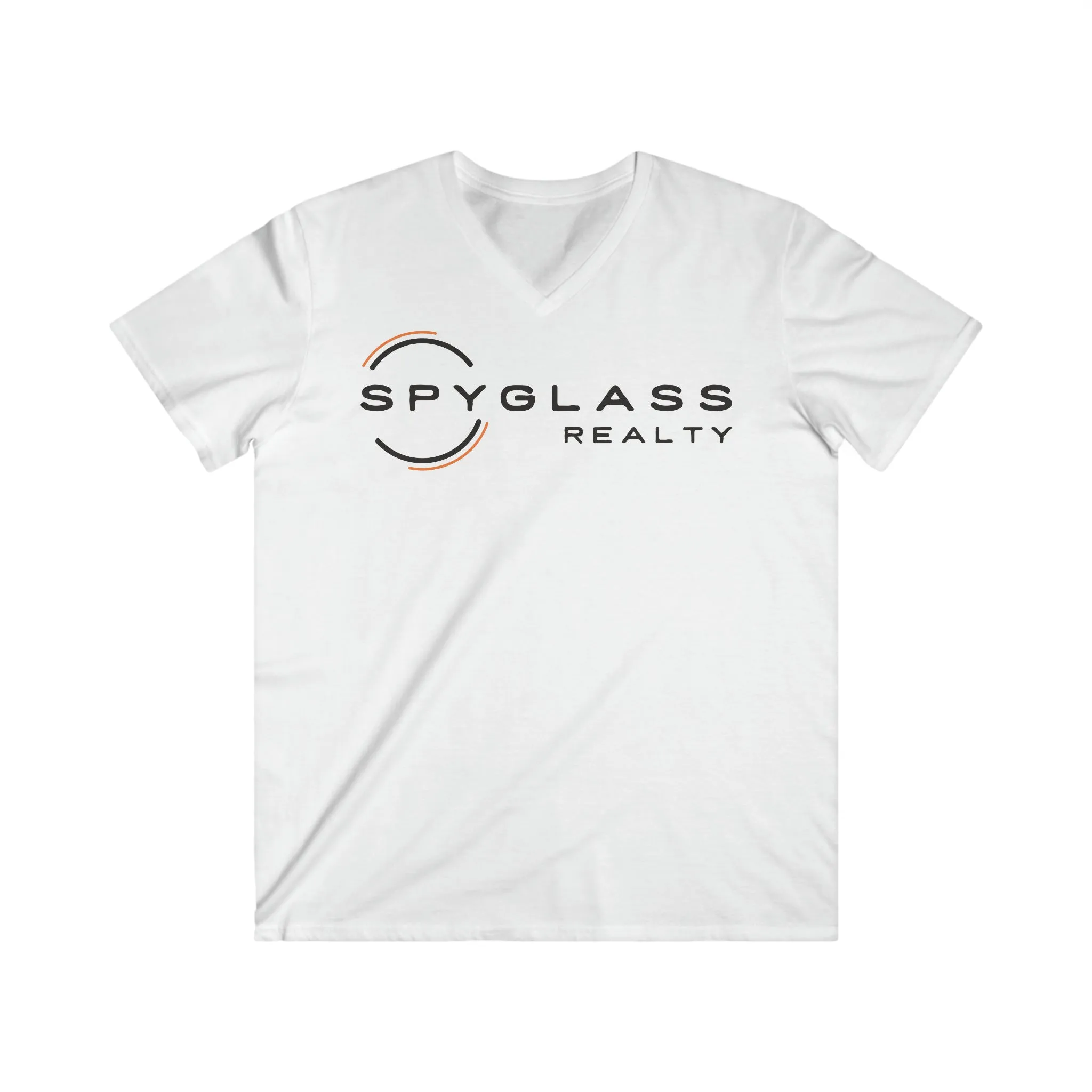 Men's Fitted V-Neck Short Sleeve Tee