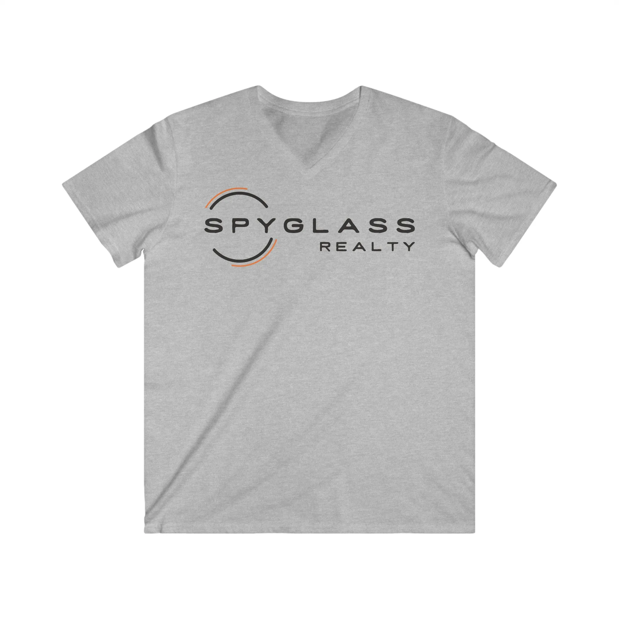 Men's Fitted V-Neck Short Sleeve Tee