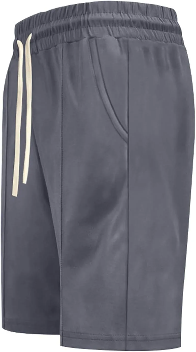 Men's Golf Shorts Quick Dry with Pockets Breathable Lightweight Casual Activewear Drawstring Elastic Outdoor Trunks