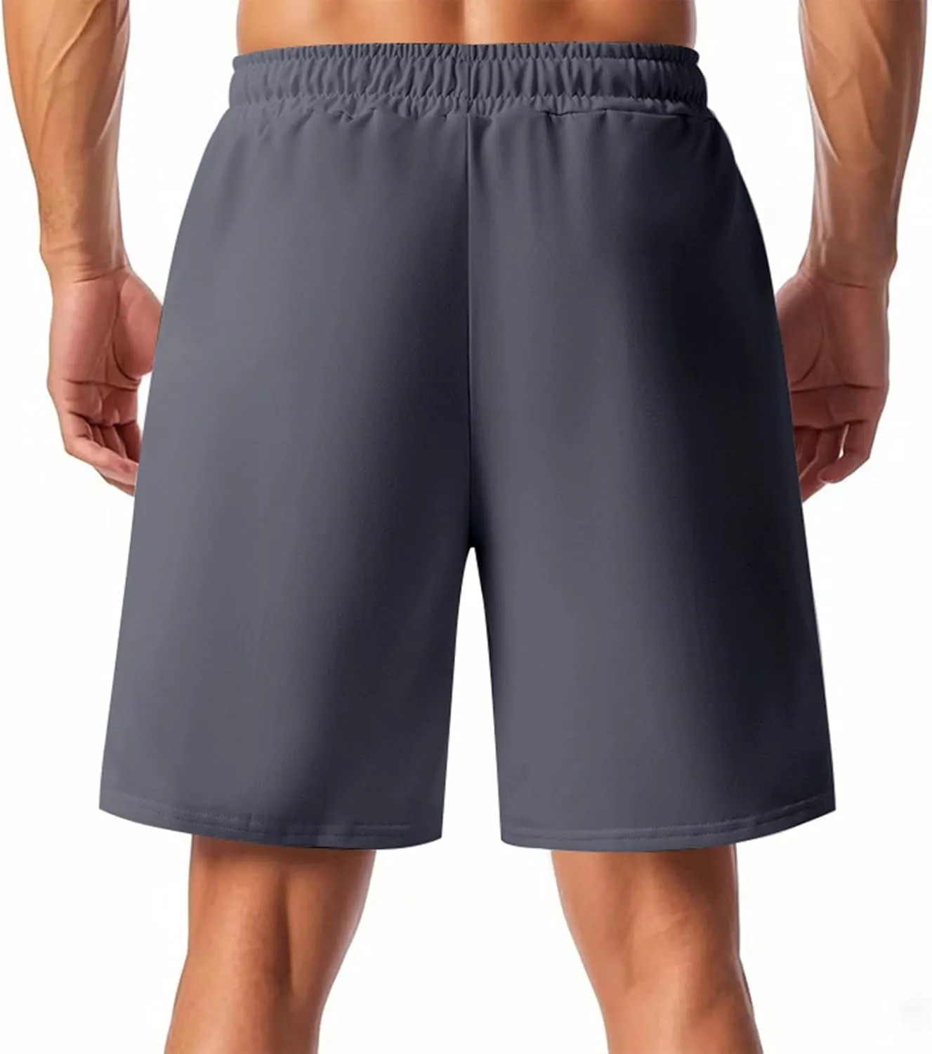 Men's Golf Shorts Quick Dry with Pockets Breathable Lightweight Casual Activewear Drawstring Elastic Outdoor Trunks