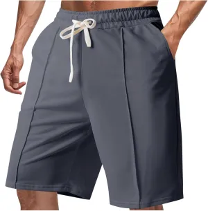 Men's Golf Shorts Quick Dry with Pockets Breathable Lightweight Casual Activewear Drawstring Elastic Outdoor Trunks