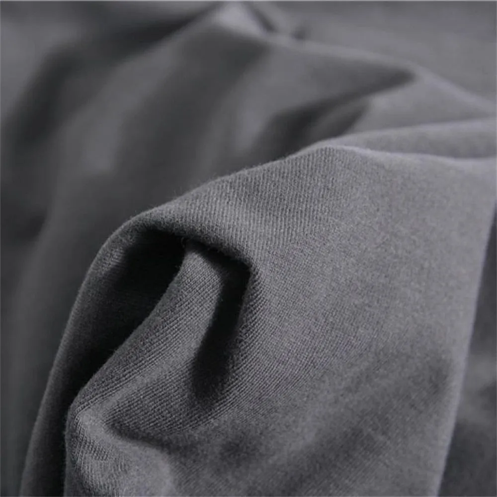 Men's Long Sleeve Cotton T-Shirt Solid Colors