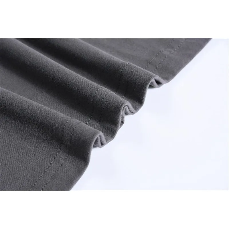 Men's Long Sleeve Cotton T-Shirt Solid Colors