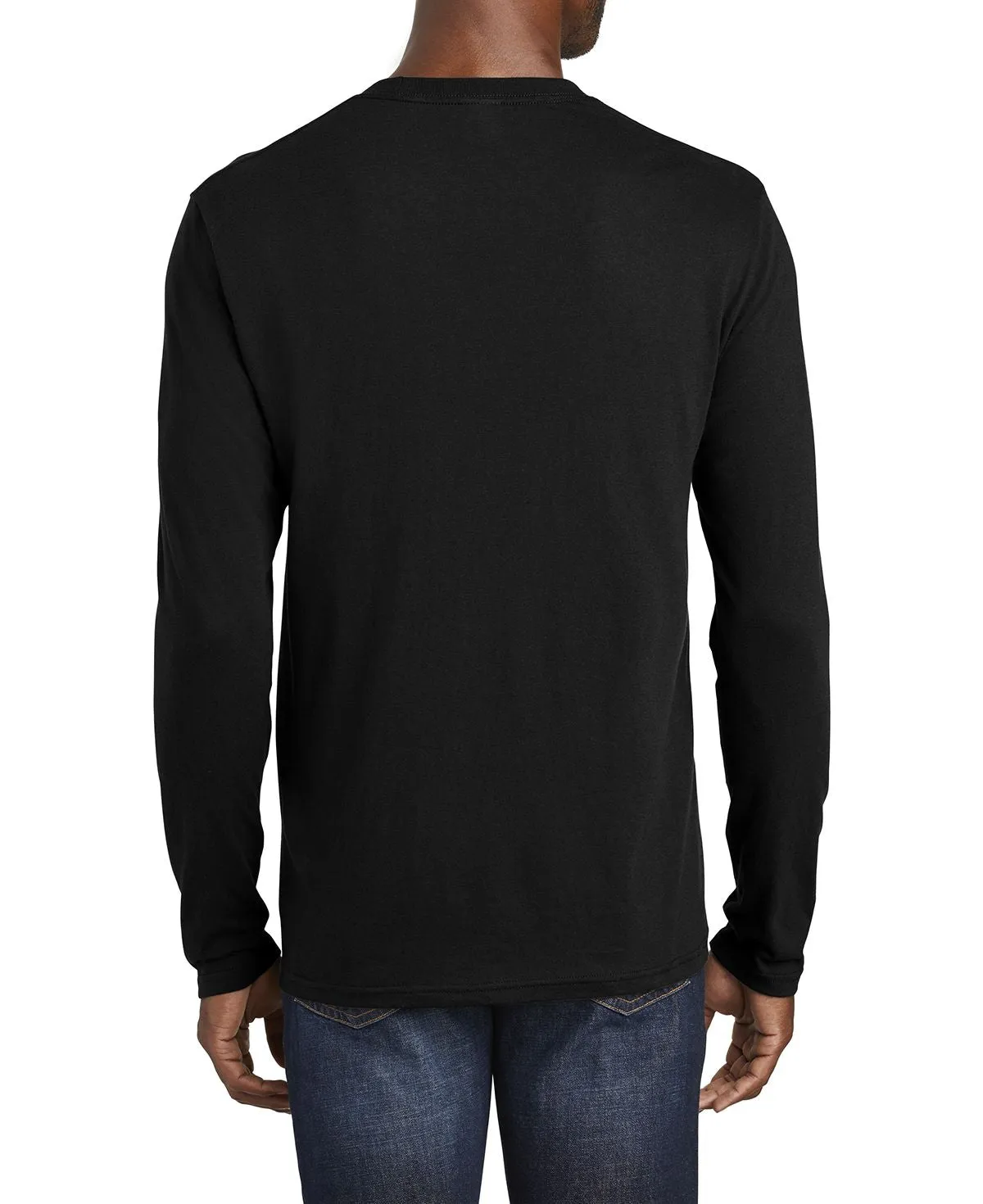 Men's Long Sleeve Fan Favorite Blend Crew Neck T-Shirt