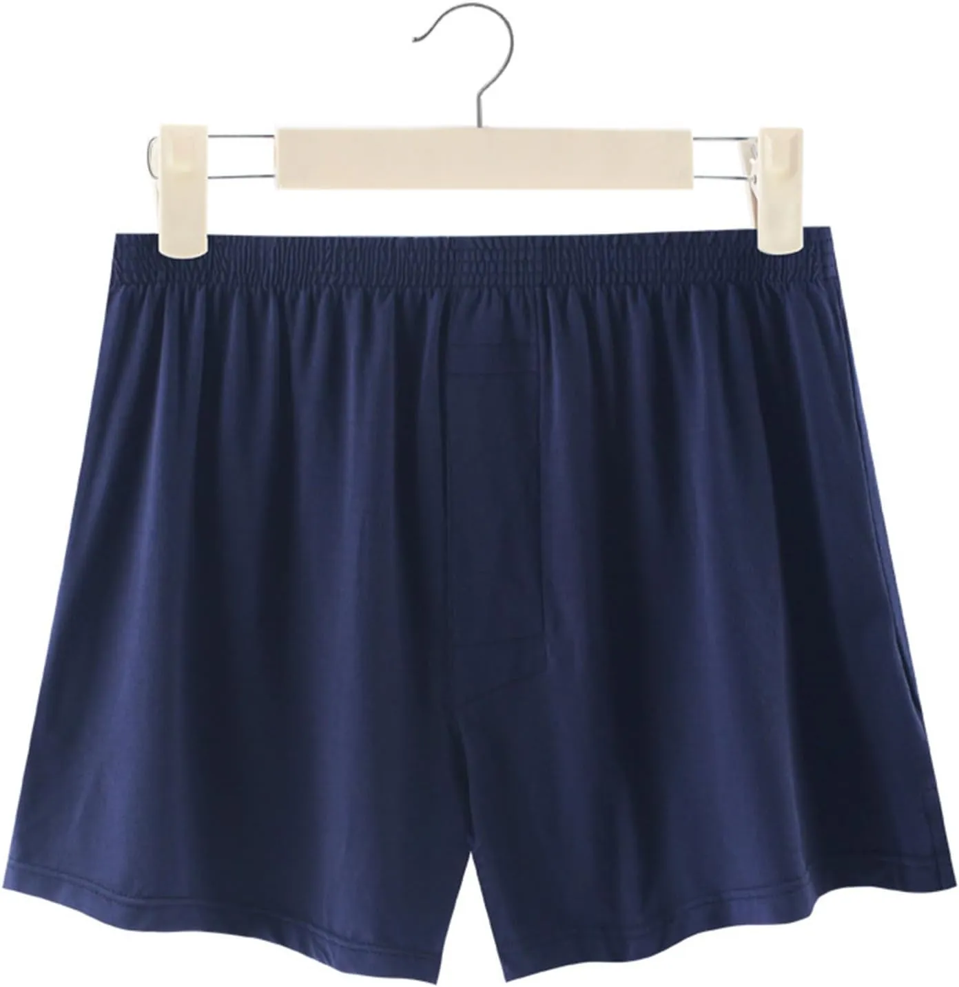 Men's Lounge Shorts Breathable Soft Lightweight Simple Active Shorts Sleep Bottoms Silk Boxers - Breathable