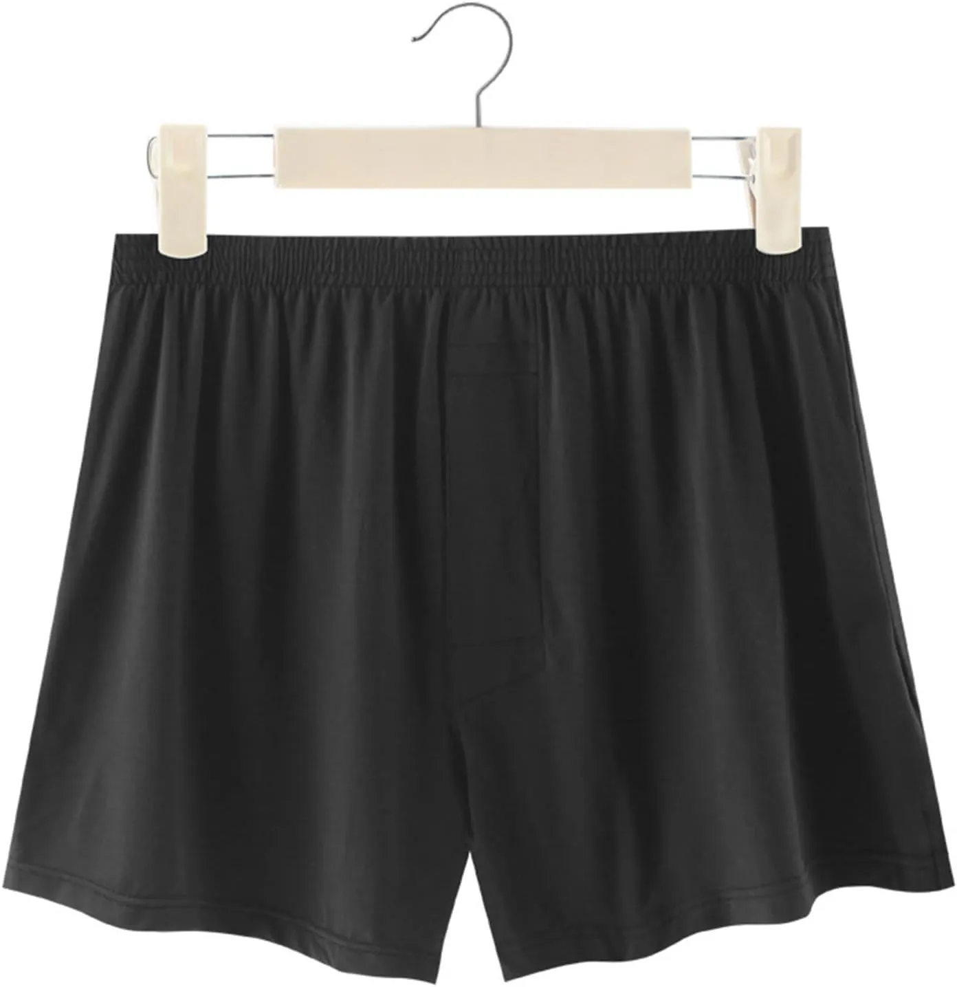Men's Lounge Shorts Breathable Soft Lightweight Simple Active Shorts Sleep Bottoms Silk Boxers - Breathable