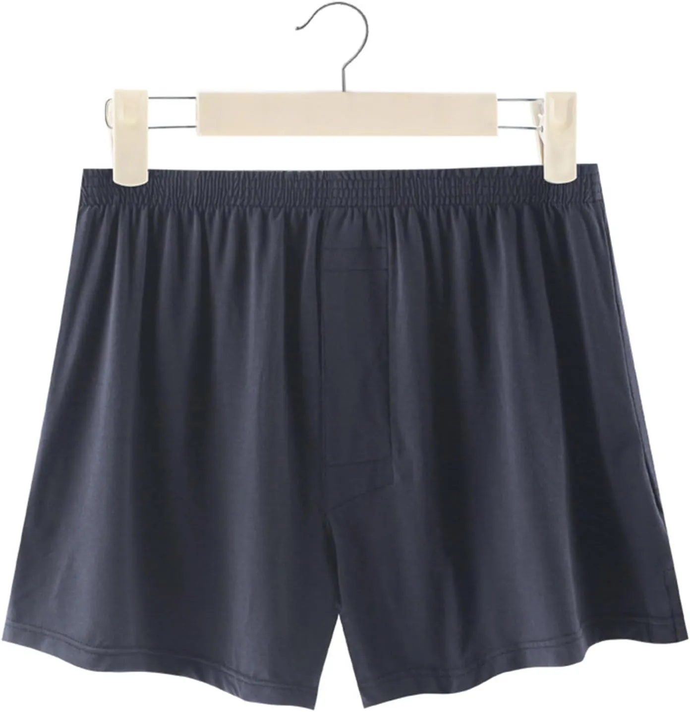 Men's Lounge Shorts Breathable Soft Lightweight Simple Active Shorts Sleep Bottoms Silk Boxers - Breathable