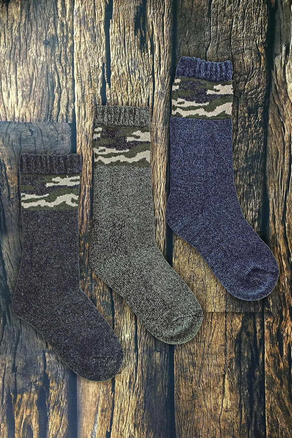 Mens Merino Wool Socks | Sock Snob | Warm Thick Knitted Boot Socks For Hiking