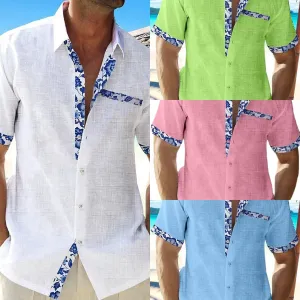 Men's Seaside Casual Shirts - GlamzLife
