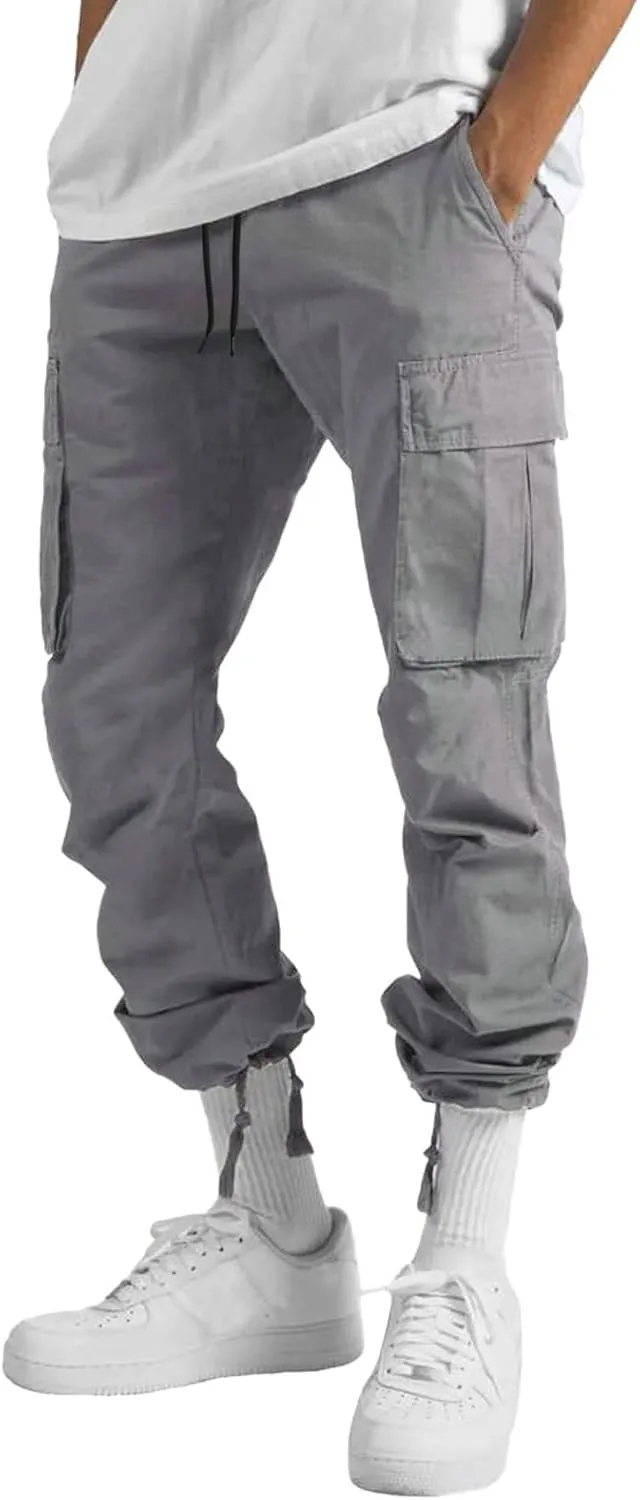 Mens Sweatpants with Pockets Sweatpants Thicken Active Jogging Workout Trousers Casual Cargo Pants Sweatpants for Men