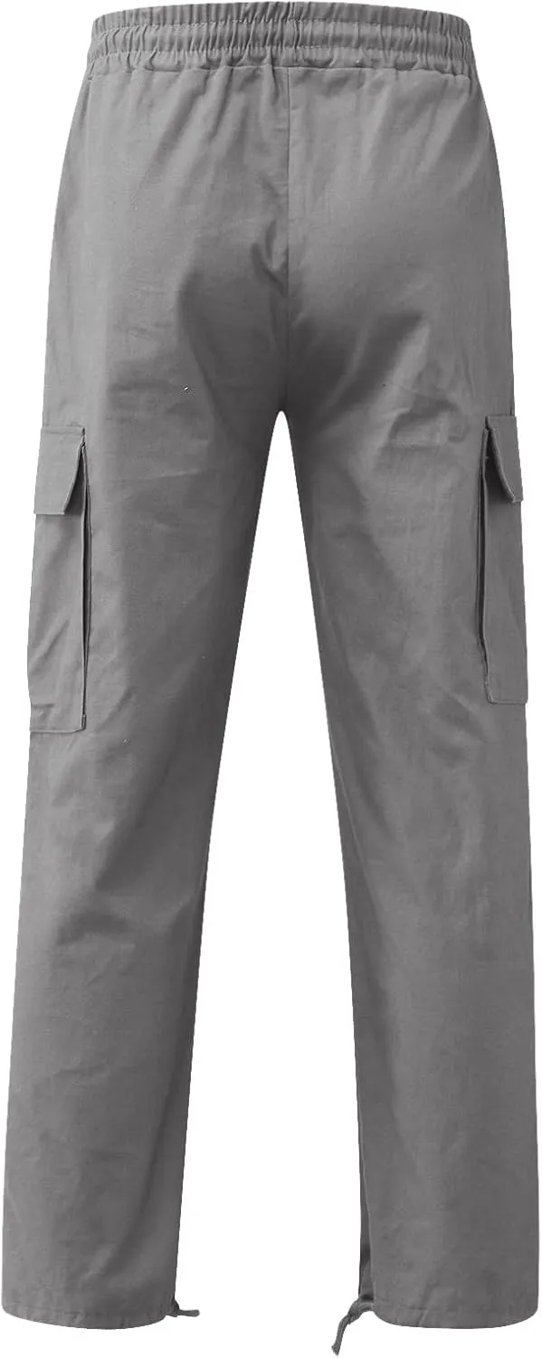 Mens Sweatpants with Pockets Sweatpants Thicken Active Jogging Workout Trousers Casual Cargo Pants Sweatpants for Men