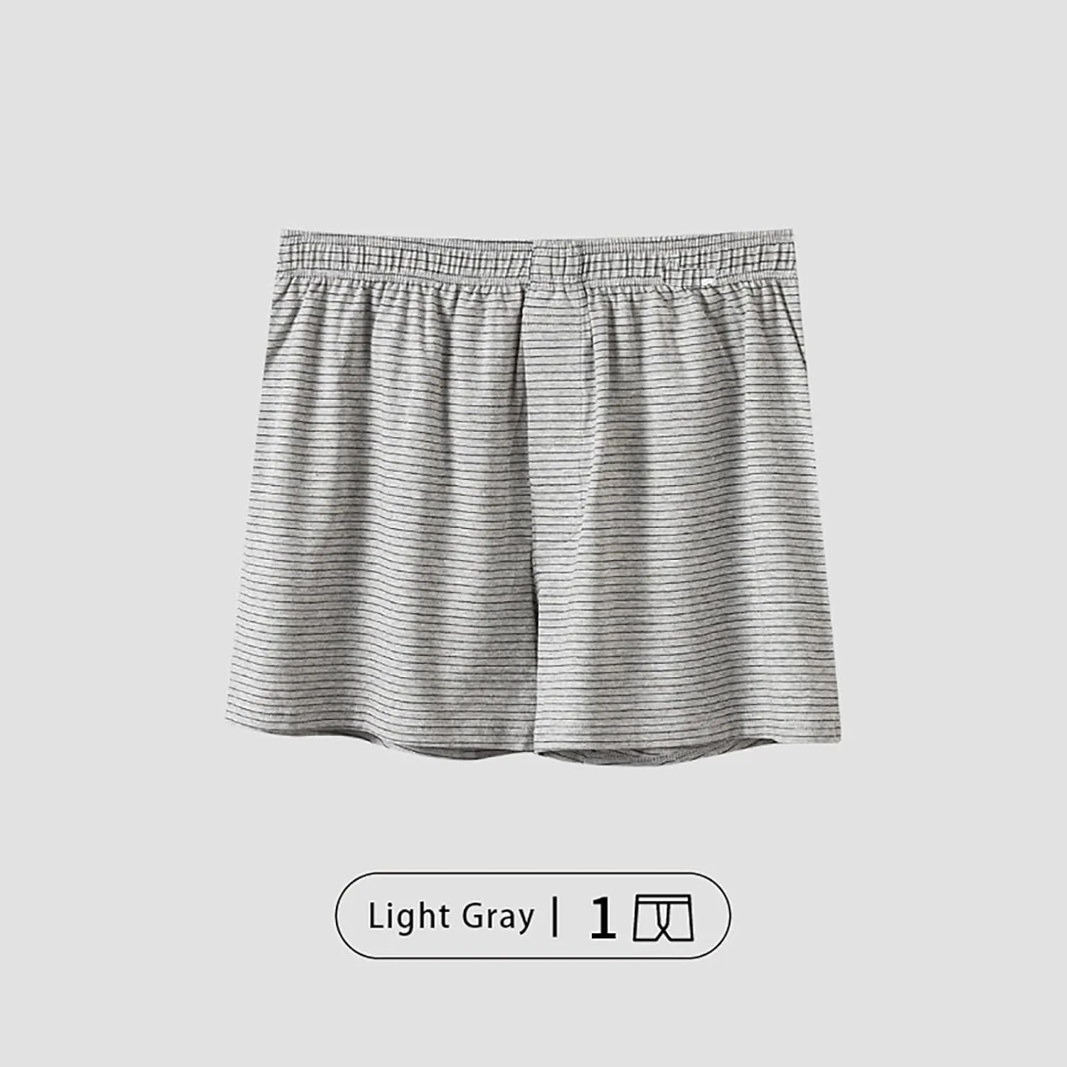 Mens Underwear Boxer Briefs Breathable Soft Moisture-Wicking with Fly Underwear for Men