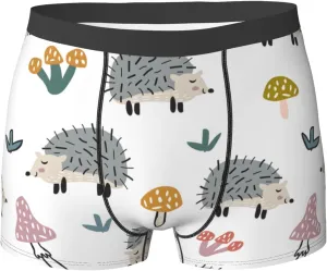 Men's Underwear Boxer Briefs Breathable Wide Waistband Boxer Shorts Underwear