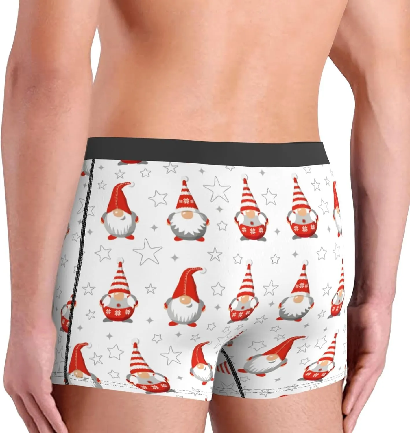 Men's Underwear Boxer Briefs Breathable Wide Waistband Boxer Shorts Underwear