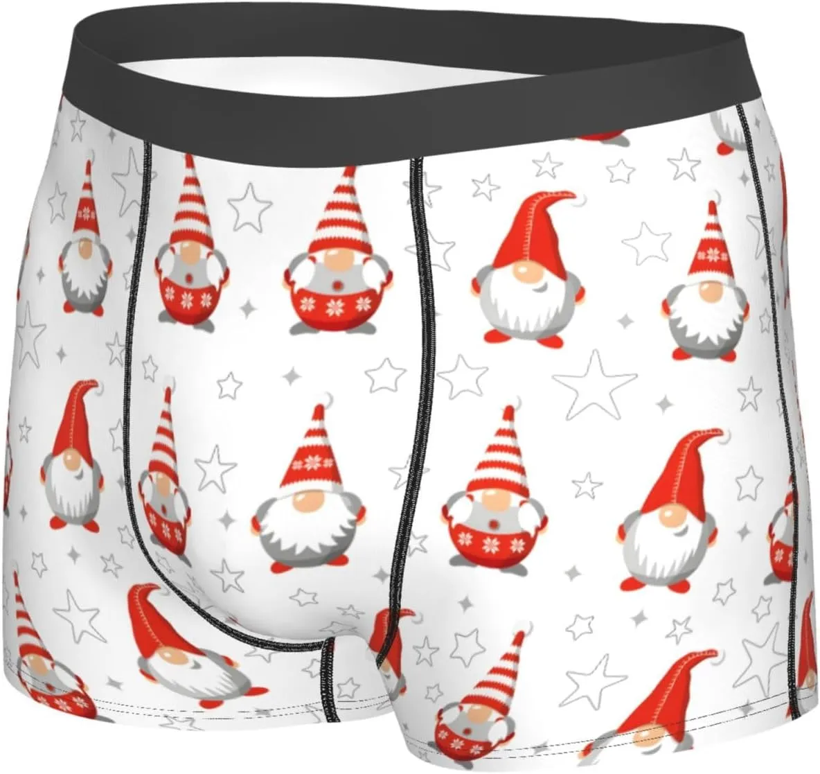 Men's Underwear Boxer Briefs Breathable Wide Waistband Boxer Shorts Underwear