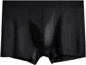 Mens Underwear Boxers Briefs Soft Comfortable Cotton Mesh Breathable Underwear Trunks Men Animal Underwear