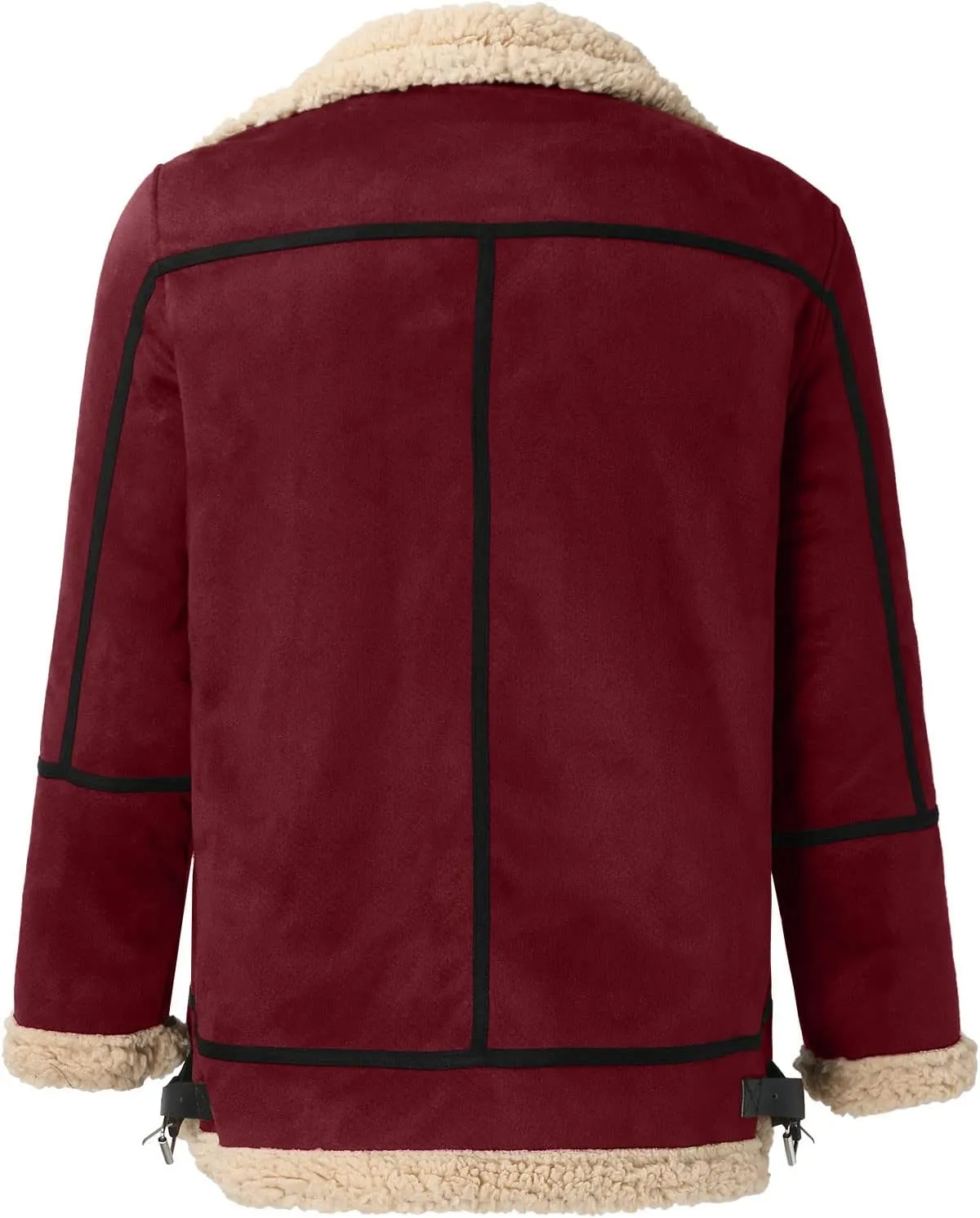 Men's Winter Jacket Windproof Coat Leisure Plus Size Hat Zip Pocket Cotton-Padded Warm Soft Hooded Jacket Coats