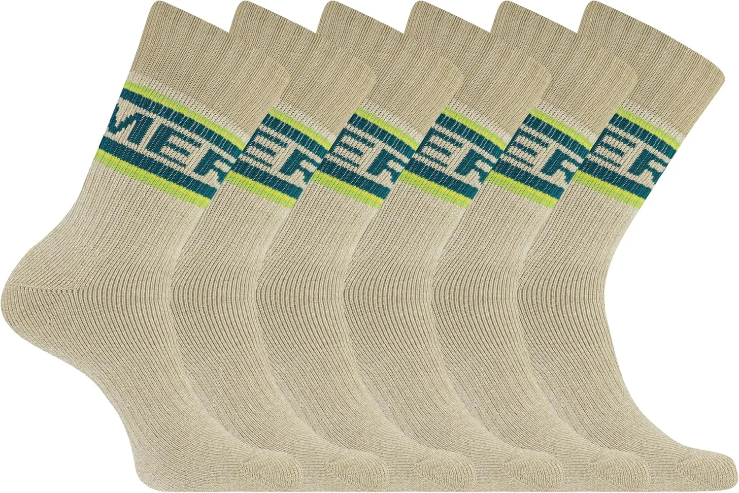 Merrell unisex-adult Brushed Cushion Thermal Crew Socks Cushioned Soft Inner Layer