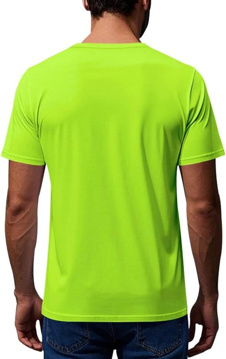 Mesh Workout Shirts for Men Casual Quick Dry Athletic Short Sleeve Moisture Wicking T-Shirts Lightweight Activewear