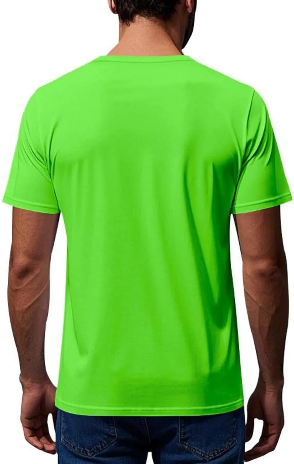 Mesh Workout Shirts for Men Casual Quick Dry Athletic Short Sleeve Moisture Wicking T-Shirts Lightweight Activewear