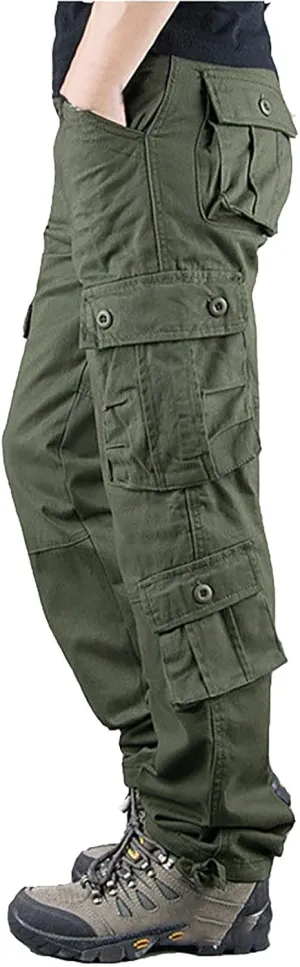 MIDOO Mens Pants Casual Stretch Athletic Training Track Joggers Drawstring Stretch Elastic Waist Pants Comfy Lounge Pants