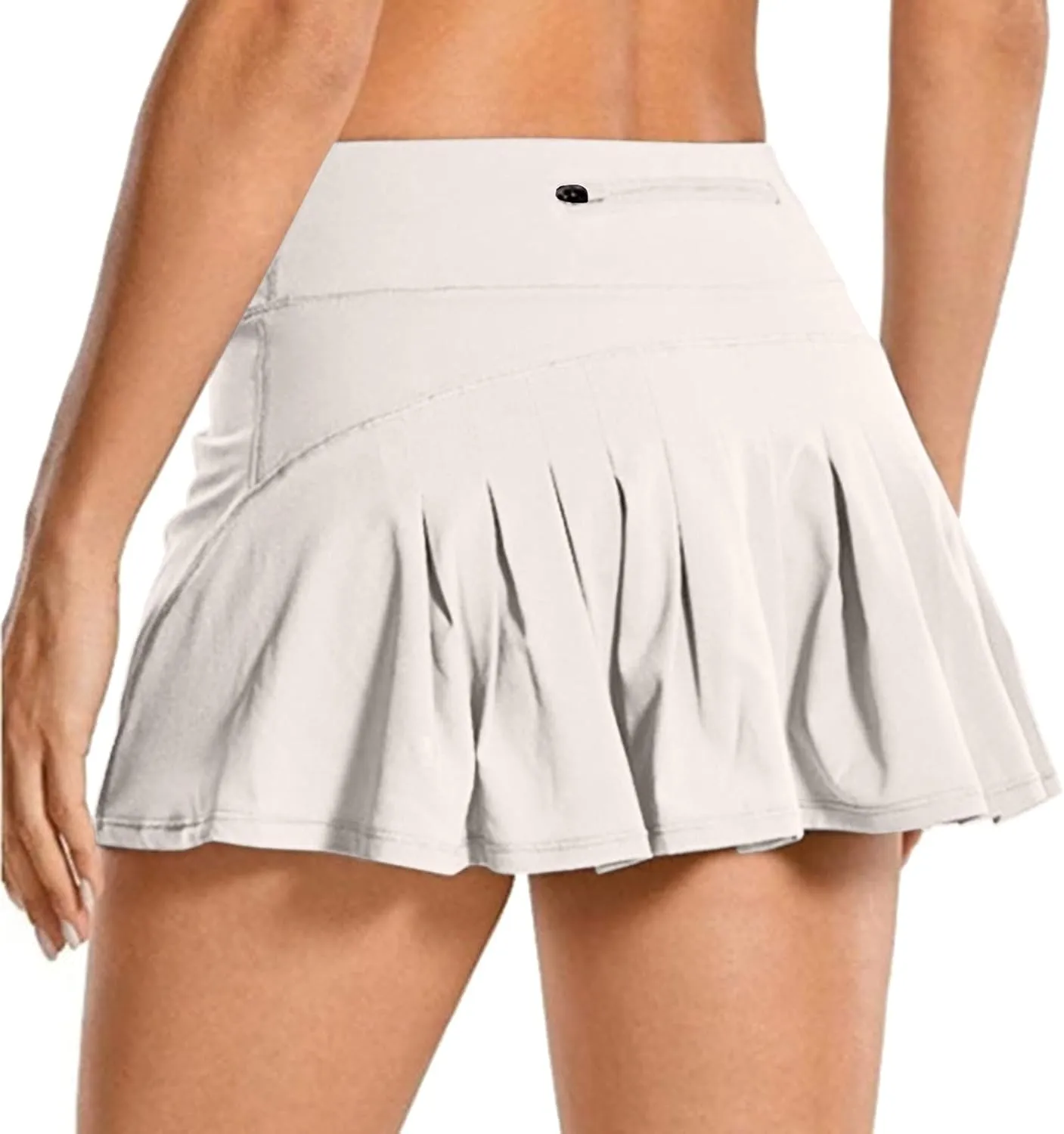 Mini Skirts for Women with Shorts High Waisted Tennis Skirts Tummy Control Pleated Golf Skorts Skirts with Pockets