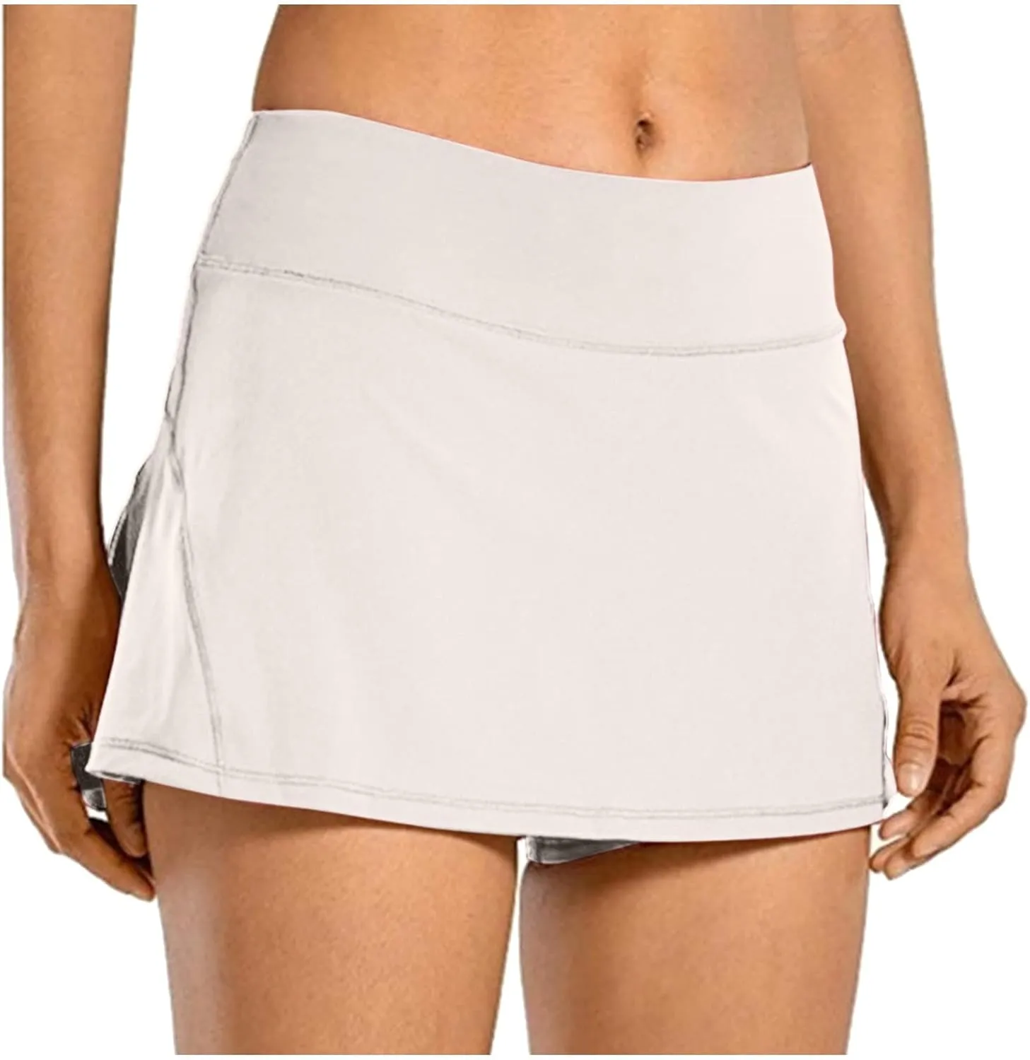 Mini Skirts for Women with Shorts High Waisted Tennis Skirts Tummy Control Pleated Golf Skorts Skirts with Pockets