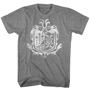 Monster Hunter Weathered World Emblem Men's T-Shirt