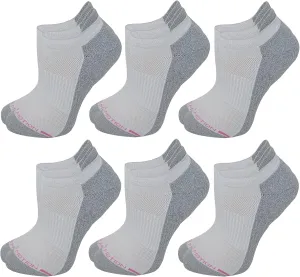 Motion Dr Women's Men 6pk Compression Low Cut Anklet Socks