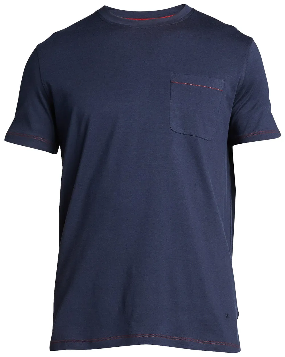 Navy Short Sleeve Pocket T-Shirt