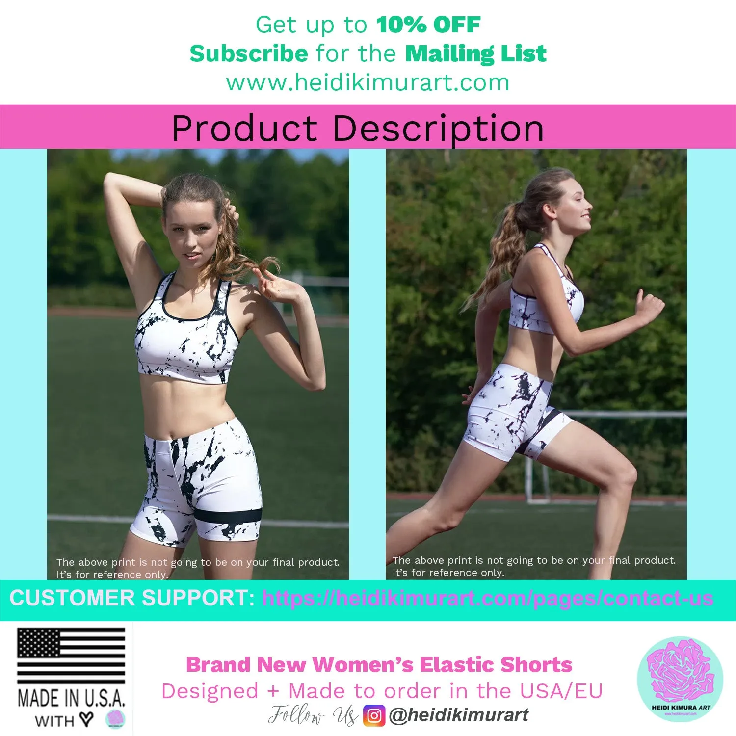 Neon Green Women's Tights, Bright Workout Gym Ladies Elastic Tight Shorts-Made in USA/EU