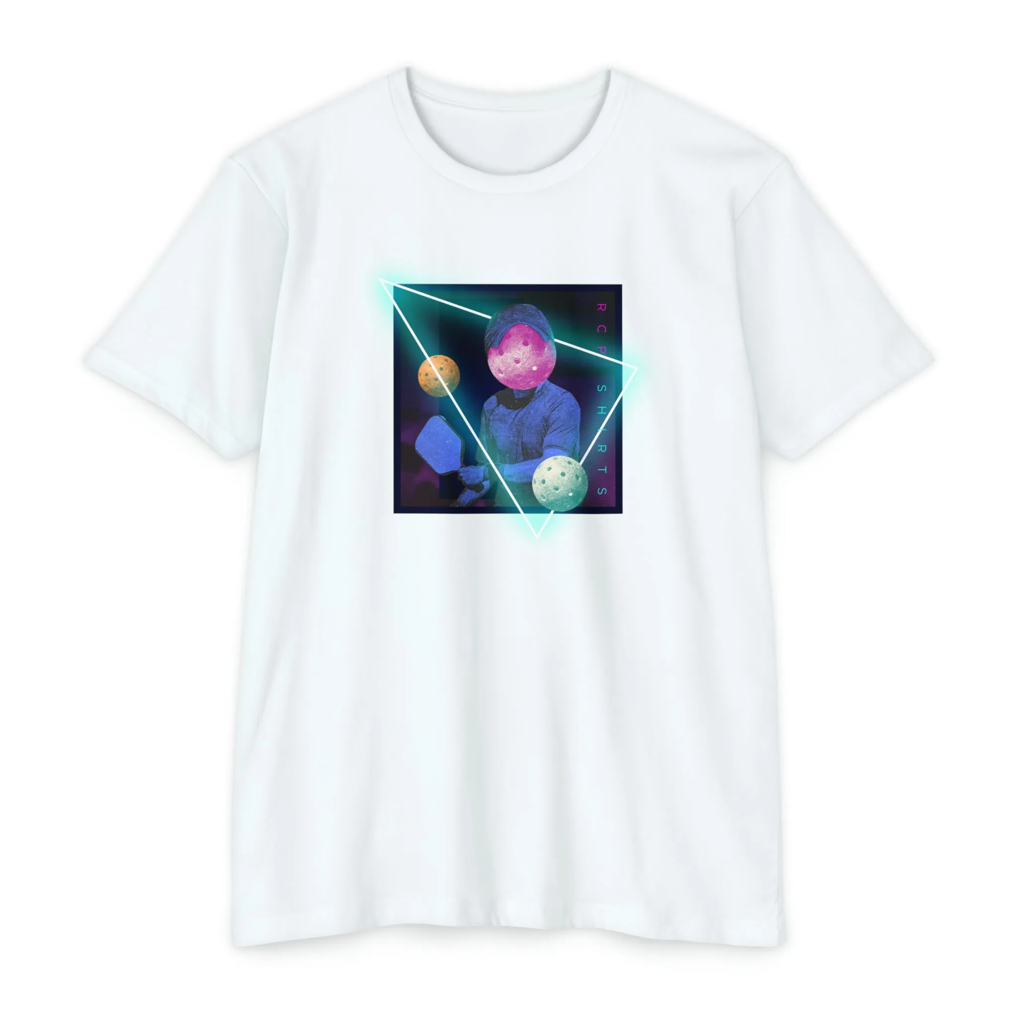 Neon Picklehead Pickleball T-Shirt • Men's