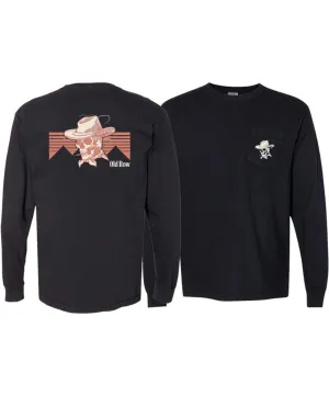 Old Row - The Cowboy Skull LS Pocket Tee