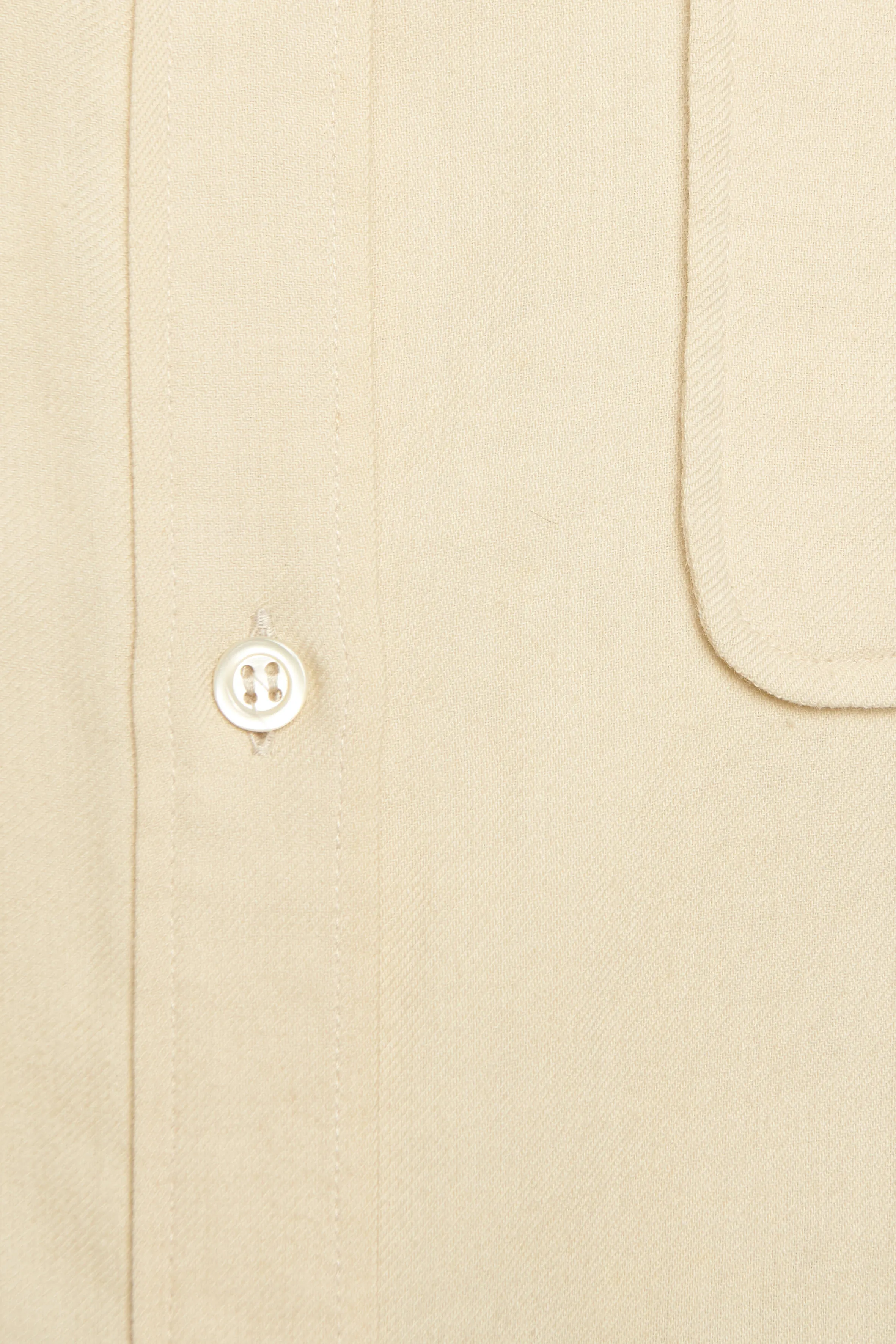 Pale Yellow Button Down Top