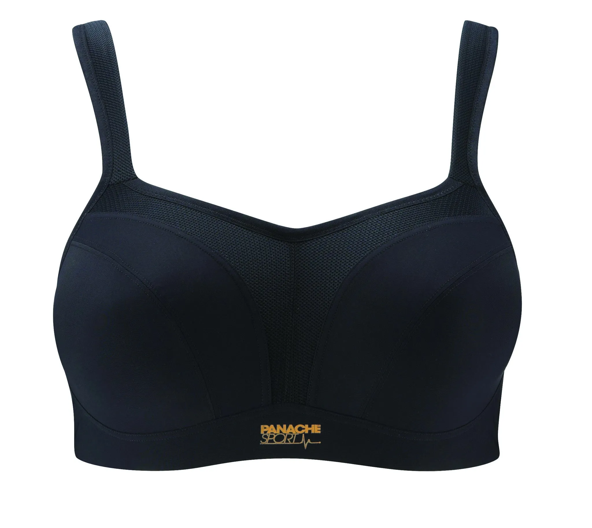 Panache Women's Full Cup Sports Bra - Black - Sizes 30-34