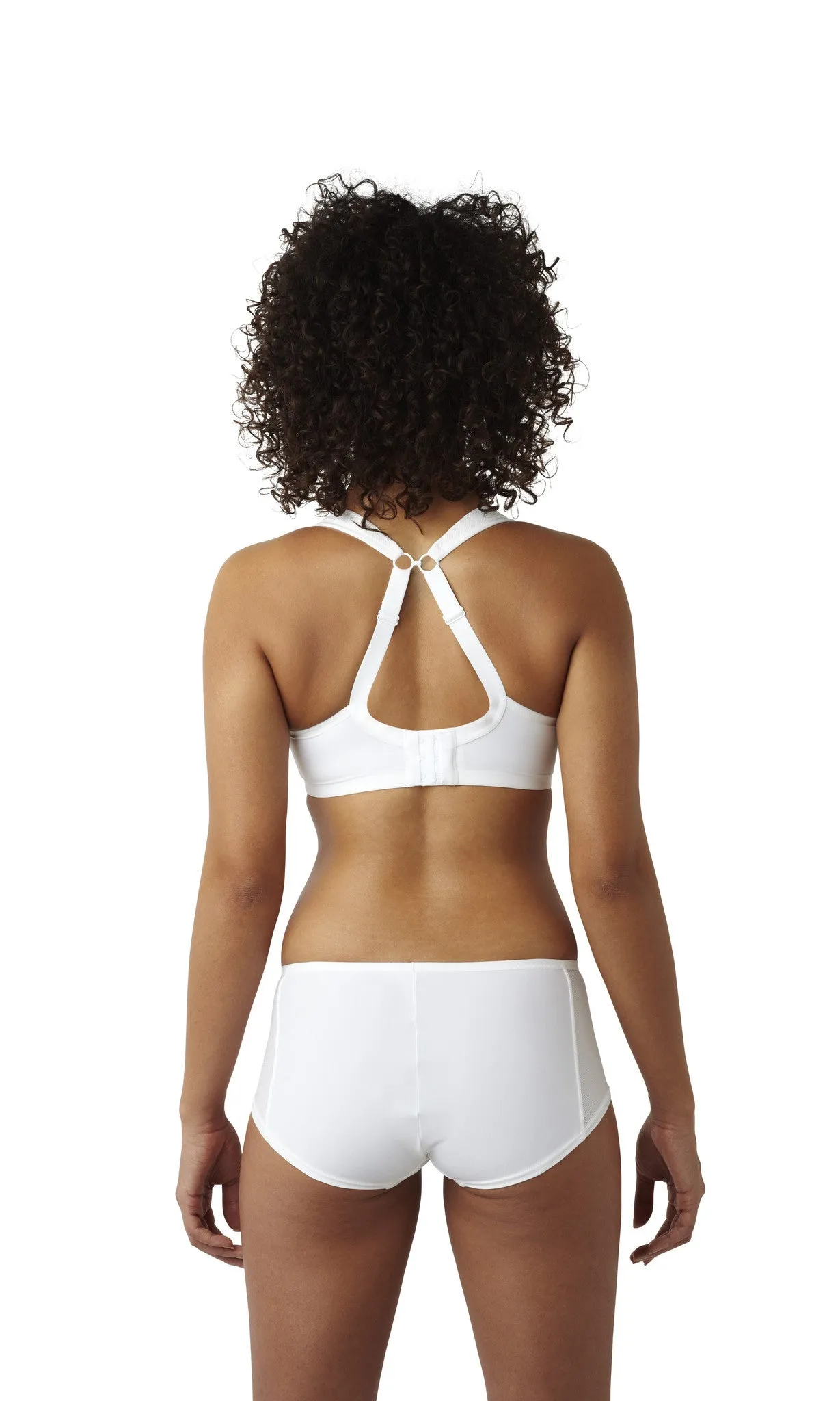 Panache Women's Full Cup Sports Bra - White - Sizes 36-40