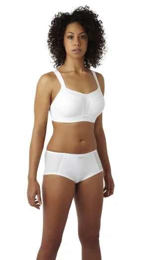 Panache Women's Full Cup Sports Bra - White - Sizes 36-40