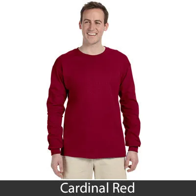 Phi Delta Theta Long-Sleeve Shirt, 2-Pack Bundle Deal - Gildan 2400 - TWILL