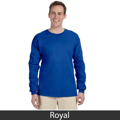 Phi Delta Theta Long-Sleeve Shirt, 2-Pack Bundle Deal - Gildan 2400 - TWILL