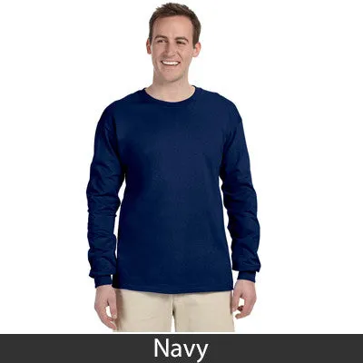 Phi Delta Theta Long-Sleeve Shirt, 2-Pack Bundle Deal - Gildan 2400 - TWILL
