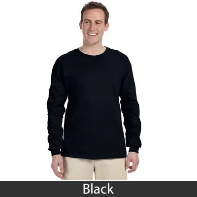 Phi Delta Theta Long-Sleeve Shirt, 2-Pack Bundle Deal - Gildan 2400 - TWILL