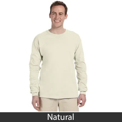 Phi Delta Theta Long-Sleeve Shirt, 2-Pack Bundle Deal - Gildan 2400 - TWILL