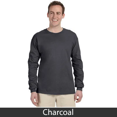 Phi Delta Theta Long-Sleeve Shirt, 2-Pack Bundle Deal - Gildan 2400 - TWILL