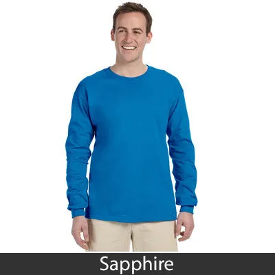 Phi Delta Theta Long-Sleeve Shirt, 2-Pack Bundle Deal - Gildan 2400 - TWILL