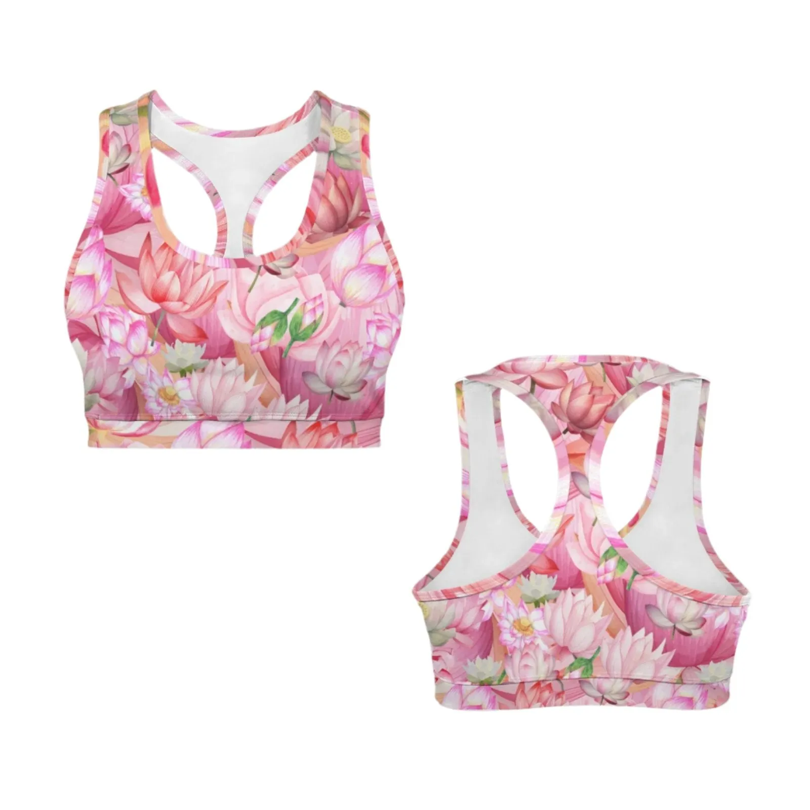 Pink Lotus Sports Top up to 5 XL (FWS)