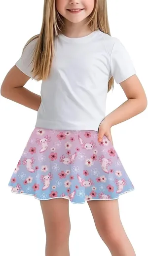 Pleated Skirts Girls' Tennis Skirts Golf Skort Athletic Skirts with Shorts