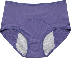 Plus Size Panties for Women High Waist Soft Full Coverage Underwear Breathable Soft Comfortable Briefs