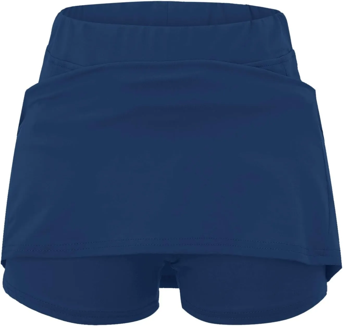 Plus Size Skorts for Women Tummy Control High Waisted Athletic Tennis Golf Skirts with Shorts Biker Shorts, XX-Large